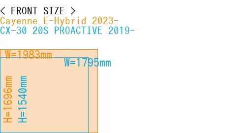 #Cayenne E-Hybrid 2023- + CX-30 20S PROACTIVE 2019-